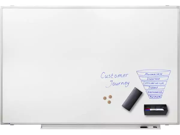 Een Whiteboard professional 100x150cm koop je bij Supply Mij